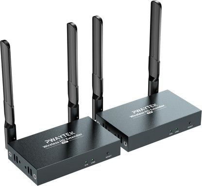 PWAYTEK Wireless HDMI Transmitter, Receiver 1640FT/500M, 2,4/5GHz 1080P 4K