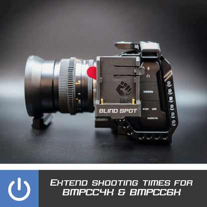 Blind Spot Power Junkie NP-F, Mehrzweck-Netzteiladapter für Filmemacher,