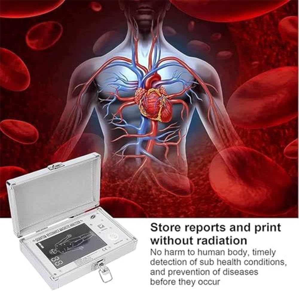 Quantum Magnetic Resonance Health Analyzer, Multifunktions-Gesundheits-Scanner,Generiert 45 Berichte