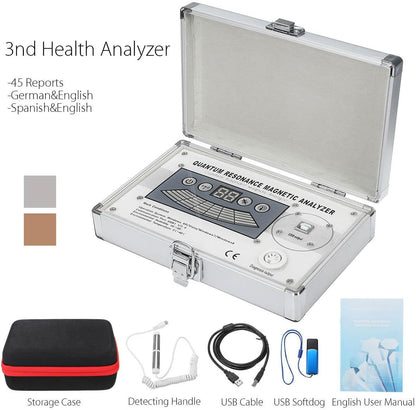 Quantum Magnetic Resonance Health Analyzer, Multifunktions-Gesundheits-Scanner,Generiert 45 Berichte
