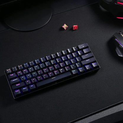 Redragon K530 Pro Draconic 60% Kabellose Mechanische RGB 61 Tasten 2.4 GHz