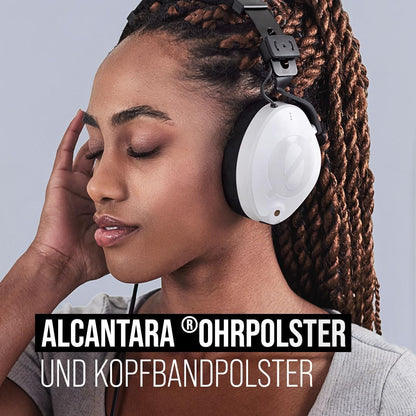 RØDE NTH-100 Professioneller Over-Ear-Kopfhörer für Content-Erstellung, Musikproduktion Weiß