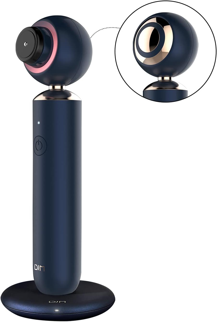 RF Radiofrequenz Gerät, DJM 4.0 Home 4.0MHz Mikrostrom Gesichtspflegeinstrument Anti-Aging Gerät mit Kollagenregeneration Faltenreduktion