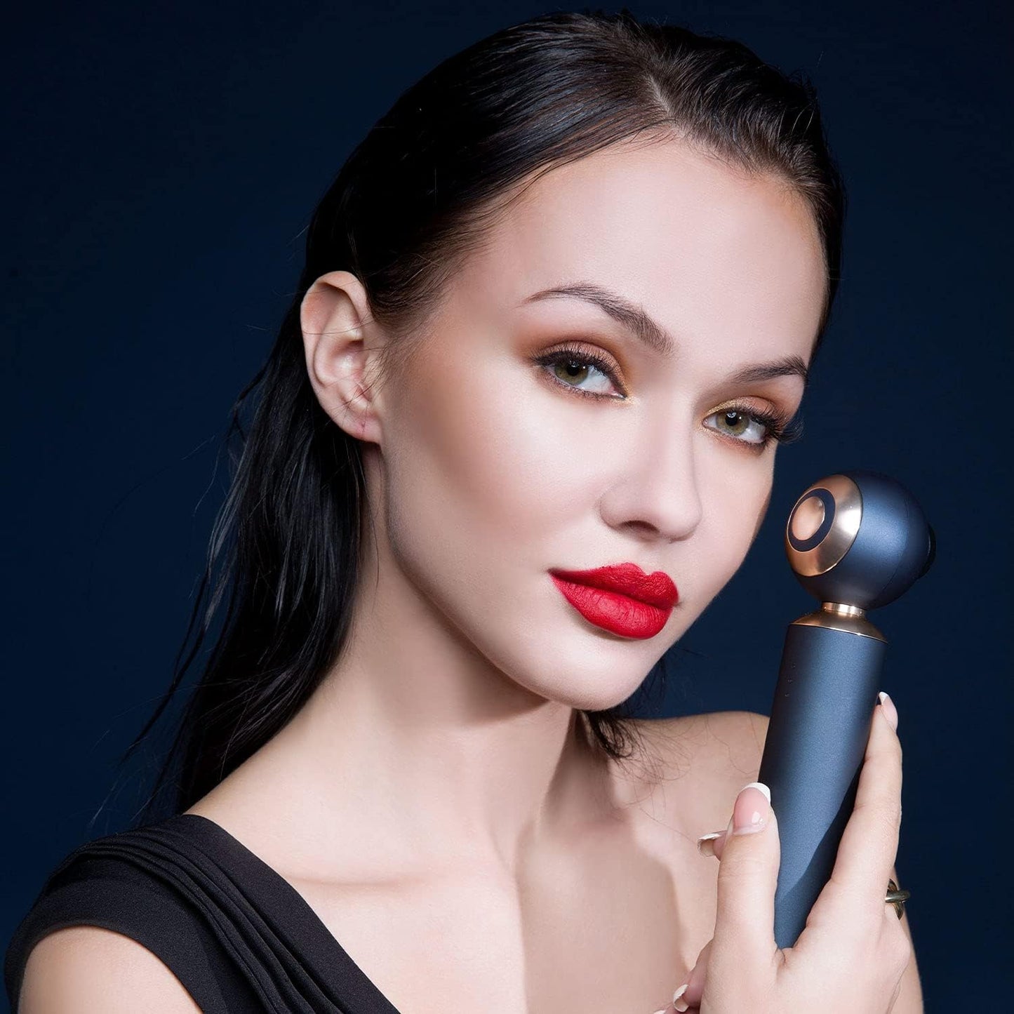 RF Radiofrequenz Gerät, DJM 4.0 Home 4.0MHz Mikrostrom Gesichtspflegeinstrument Anti-Aging Gerät mit Kollagenregeneration Faltenreduktion