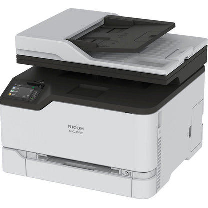 Imprimante multifonction 4 en 1 Ricoh M C240FW, couleur blanche