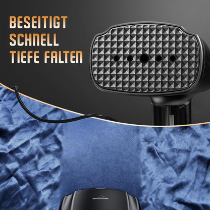 Raelunyi Dampfglätter 1300W, Steamer für Kleidung, Tragbarer Schwarz