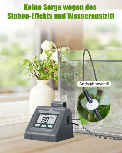 RAINPOINT Automatisches Bewässerungssystem, Einstellbare Wassermenge, Automatische Bewässerung