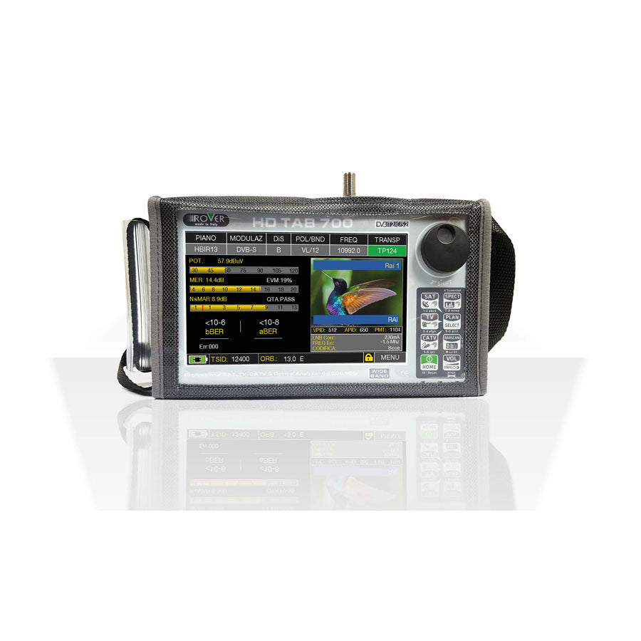 RoverSat HD TAB 700 Field Meter Feldmessgerät, Kabel, Satellit, Stacker & TV-Spektrumanalysator