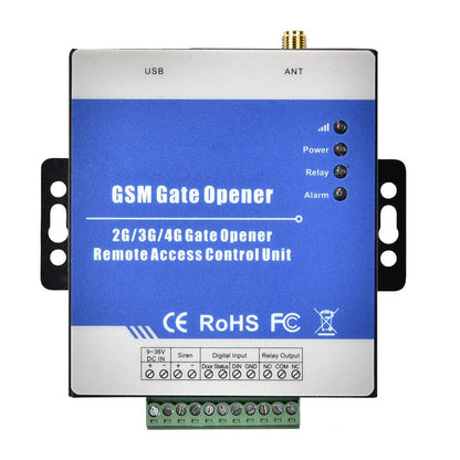 Bliiot GSM Toröffner, RTU5025 Wireless Garagenöffner Tür Zugangssteuerung Relais Schalter SMS Befehl