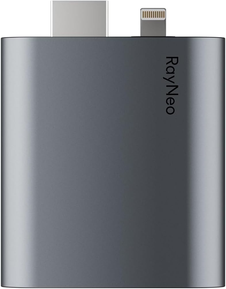 RayNeo HDMI 2.0 Adapter (HDR10) für Air 4 Pro AR-Brill für iPhone 14 & Älter