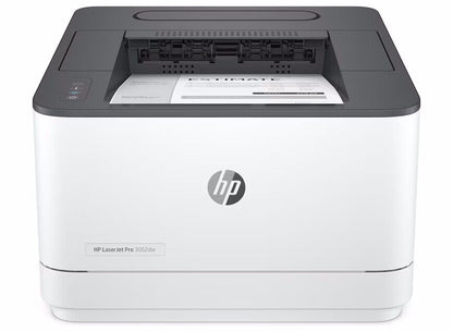 Imprimante laser HP LaserJet Pro 3002dw, Drucker, impression automatique, jusqu'à 33 pages A4 par minute, USB haut débit, WiFi, Ethernet, Bluetooth, application HP Smart, HP Wolf Pro Security, gris, blanc