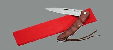 SABATIER Damast Taschenmesser In Holzschatulle