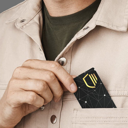 CoolWallet S - Krypto-Hardware-Wallet, sichere Deine Krypto mit Stil, Bluetooth, drahtlos, Aufbewahrung von Kryptowährung, BTC, Bitcoin, ETH, Ethereum