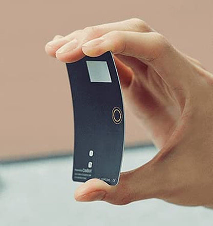 CoolWallet S - Krypto-Hardware-Wallet, sichere Deine Krypto mit Stil, Bluetooth, drahtlos, Aufbewahrung von Kryptowährung, BTC, Bitcoin, ETH, Ethereum