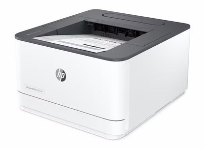 Imprimante laser HP LaserJet Pro 3002dw, Drucker, impression automatique, jusqu'à 33 pages A4 par minute, USB haut débit, WiFi, Ethernet, Bluetooth, application HP Smart, HP Wolf Pro Security, gris, blanc