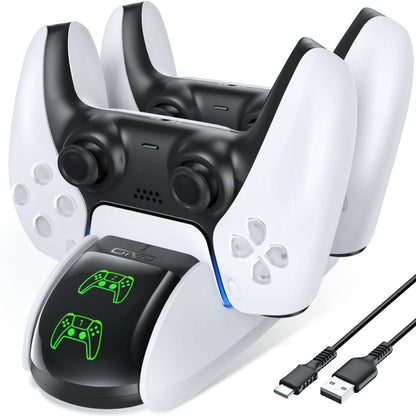 OIVO Dual Controller Ladestation Dock EIN/AUS für PS5 PlayStation 5 DualSense