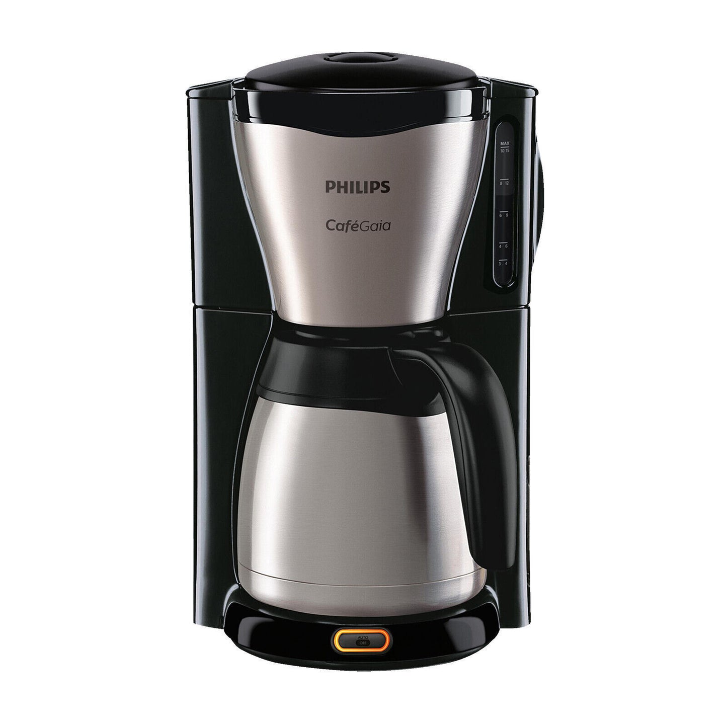 PHILIPS HD7546/20 Café Gaia avec thermos en acier inoxydable, 1,2 litre, 1000 watts]