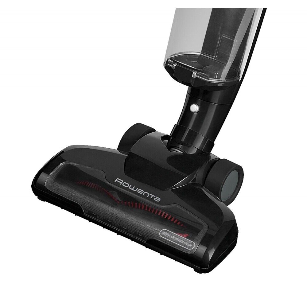 Rowenta RH 6545 Kabelloser Bodenstaubsauger Akku beutellos schwarz/glänzend