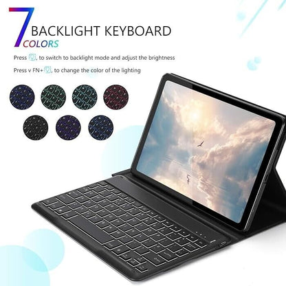Jelly Comb Clavier Bluetooth avec Hintergrundbeluchtung pour Samsung Galaxy Tab S6 Lite 10,4 pouces
