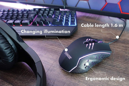 Gaming Maus LED Beleuchtungskabel für PC Notebook Laptop