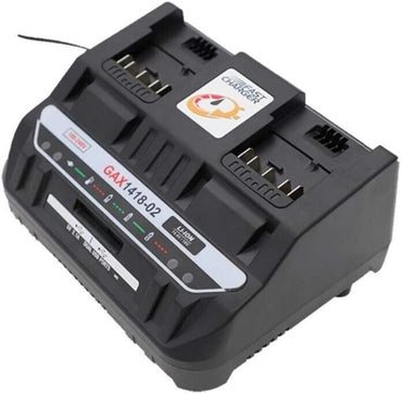Lithium-Akku-Ladegerät, Doppelter Schiebeanschluss, 4 A, GAX1418-02, USB, GAL1860CV, 1 A, für Bosch 18 V, 14,4 V Lithium-Akku BAT618 BAT614 BAT609