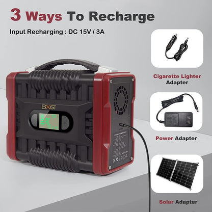 U'King T202 Powerstation Stromgenerator Tragbarer Kraftwerksgenerator 222 Wh 60.000 mAh 3,7 V Solar