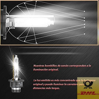 Briteye D2S Xenon Brenner 35W 6000K Weißes Licht Scheinwerferlampe