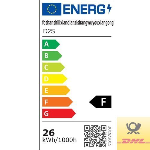 Briteye D2S Xenon Brenner 35W 6000K Weißes Licht Scheinwerferlampe