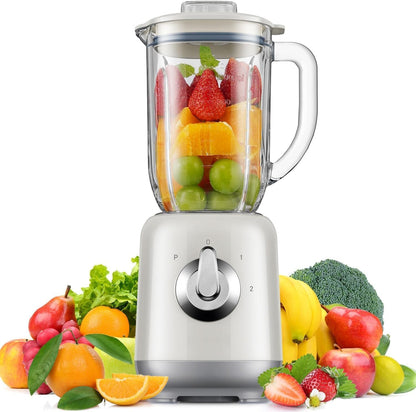 Batteur sur socle, Smoothie Maker, Mixeur avec 2 Geschwindigkeiten, 1 L