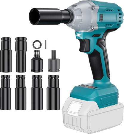700Nm 3-in-1 Akku Schlagschrauber Kompatibel für Makita 18V Lithium-Akku (keine Batterie),