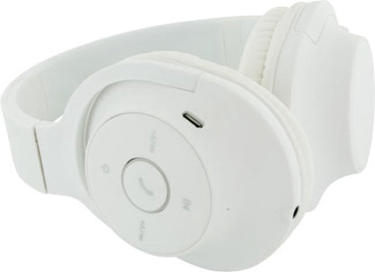 SCHWAIGER KH220BTW 513 On Ear Bluetooth Kopfhörer Over Ear Bügelkopfhörer mit Mikrofon und seitlichen Bedienknöpfen Kunstleder Klinkenanschluss