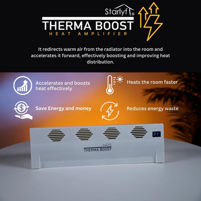 STARLYF Therma Boost Heizkörperverstärker 4500 mAh,erhöht die Heizungseffizienz, spart Energie,