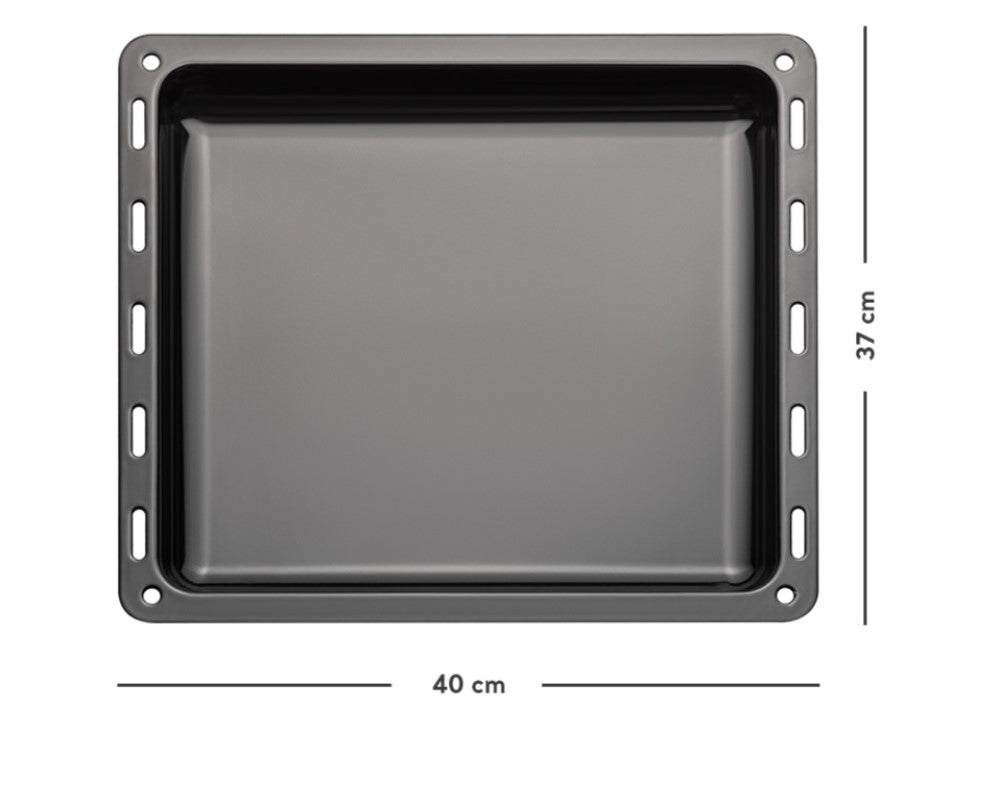 ŞAMDAN 2003 Minibackofen mit Kochplatten 48 L Thermostatsteuerung 1300W, Timer und Temperaturregelung Inox