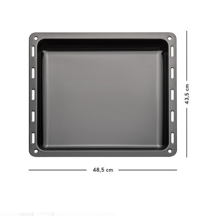 ŞAMDAN 2024 Minibackofen mit Kochplatten 70 L Doppelverglasung , 1300W, Hähnchen-Drehspieß, Thermostatsteuerung, Turbo, Timer, Backofenbeleuchtung, Temperaturregelung Inox