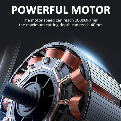 Mini-Tischkreissäge multifonctionnel, Geschwindigkeit réglable, avec Polier-, Schnitz- et Bohrfunktionen pour les travailleurs à domicile