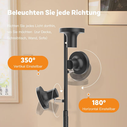 SIBRILLE Stehlampe LED Dimmbar, 36W Fluter Fluter Dimmbar 2500LM mit Fernbedienung &amp; Berührung 2700K-6500K