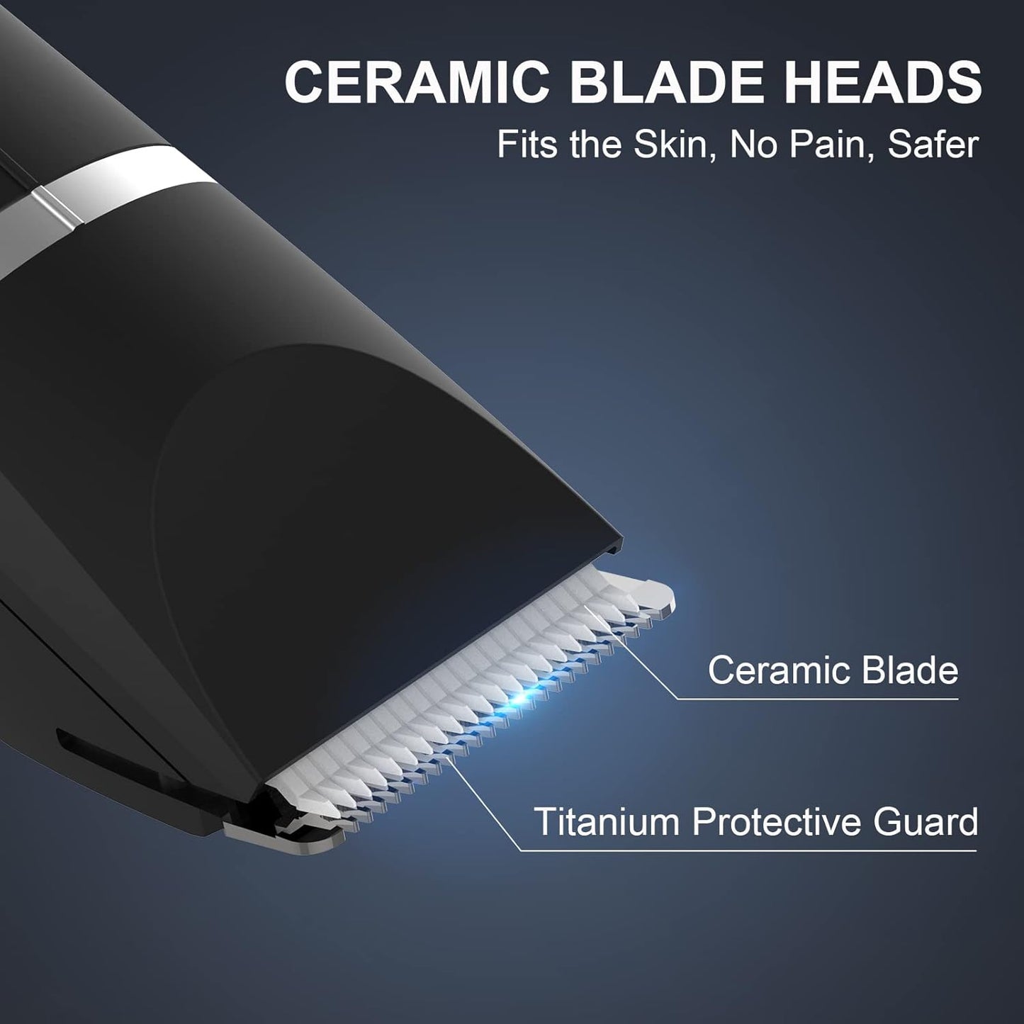 Scdom Intim Rasierer Männer, Body Groomer Men mit USB Kabel Schwarz