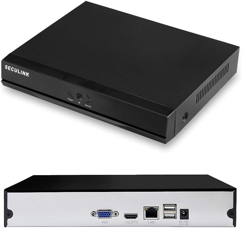 Seculink 10-Kanal 4K NVR (1080p / 3MP / 4MP / 5MP / 8MP) Ultra HD Netzwerk-Videorecorder