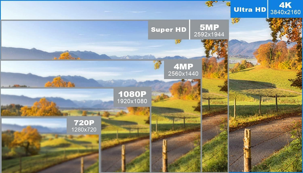 Seculink 10-Kanal 4K NVR (1080p / 3MP / 4MP / 5MP / 8MP) Ultra HD Netzwerk-Videorecorder