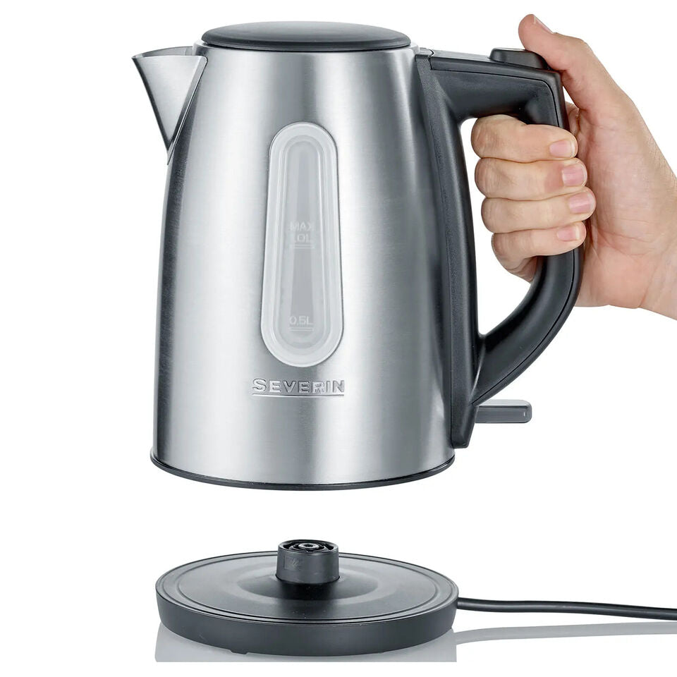 SEVERIN Bassin à eau WK 3469 2 200 Watt 1,0 L argent / noir 
