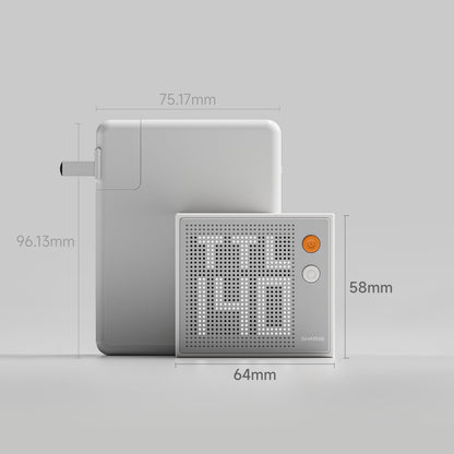 sharge Pixel 140 Laptop Ladegerät, 140W Max USB-C Ladegerät mit Smart Pixel Display