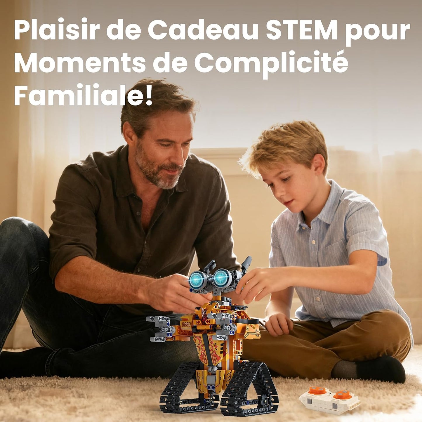 Sillbird Bauset Roboter mit Fernbedienung,8 – 12 Jahre,468 pcs.programmierbar