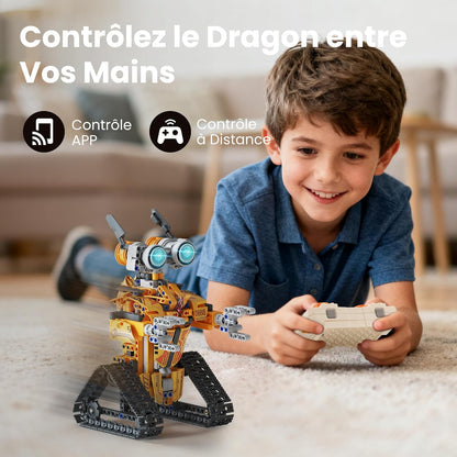Sillbird Bauset Roboter mit Fernbedienung,8 – 12 Jahre,468 pcs.programmierbar
