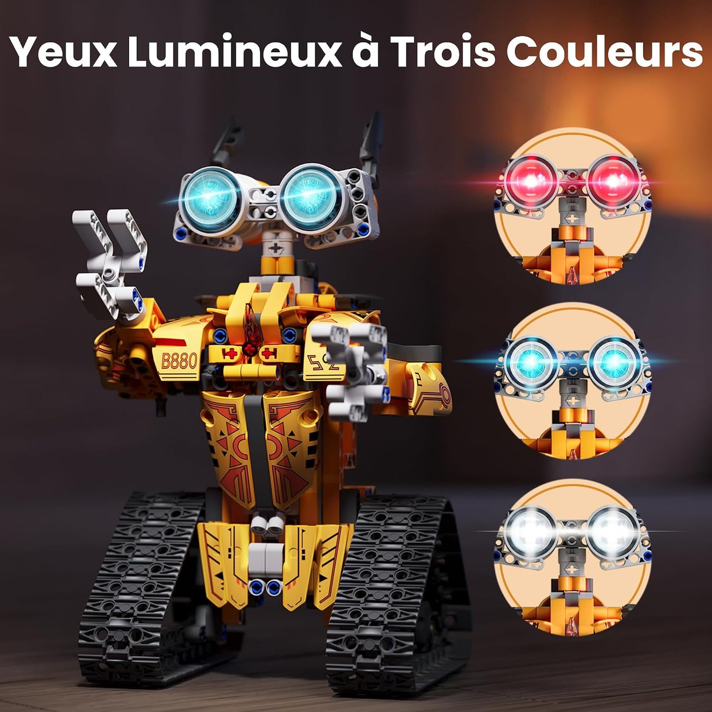 Sillbird Bauset Roboter mit Fernbedienung,8 – 12 Jahre,468 pcs.programmierbar