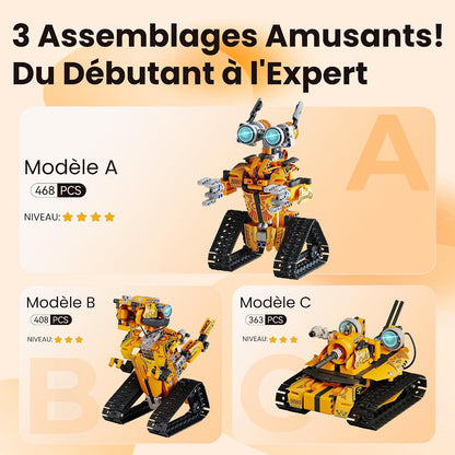 Sillbird Bauset Roboter mit Fernbedienung,8 – 12 Jahre,468 pcs.programmierbar