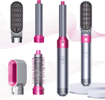 Swetfela Hair Styler Set, Airstyler 5 In 1 Mit Rundbürstenföhn Haarstyler