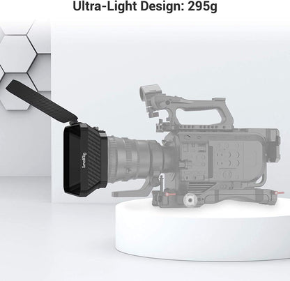SMALLRIG Light Matte Box pour appareils photo reflex numériques sans miroir, compatible avec les objectifs 67 mm/72 mm/77 mm/82 mm/114 mm – 2660