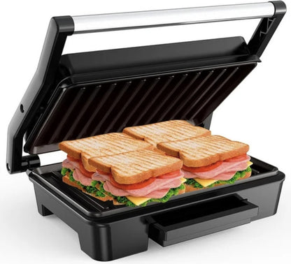 SOKANY SK-223 850W Kontaktgrill, Sandwich-Toaster/Panini-Maker, Elektrogrill