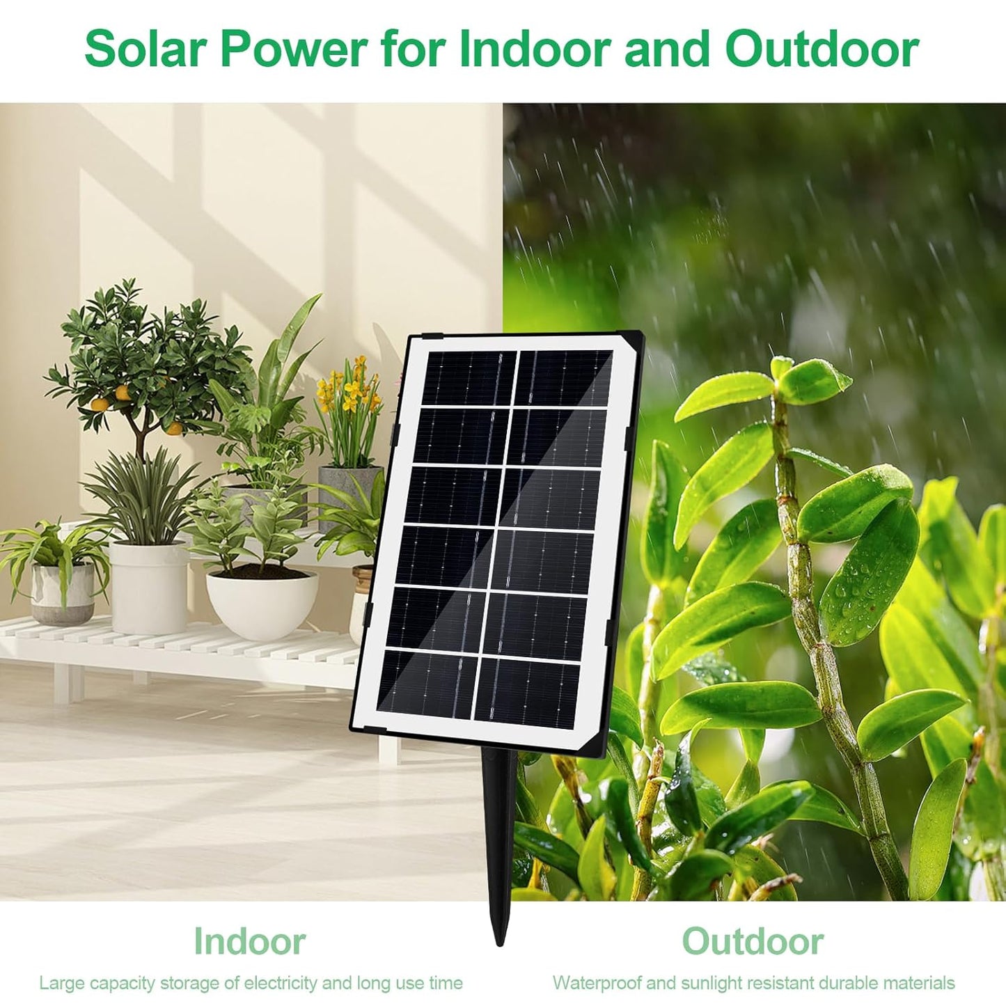 Solar Bewässerungssystem, Garten Tröpfchenbewässerung system mit 12 Timer-Modi