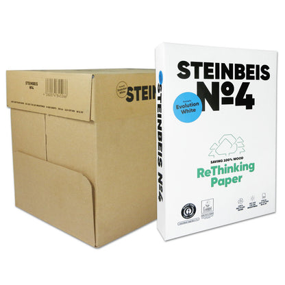 2500 X Steinbeis No 4 Recycling ISO 100 (Blauer Engel)Papier A4 80 g/m² 2.500 Blatt